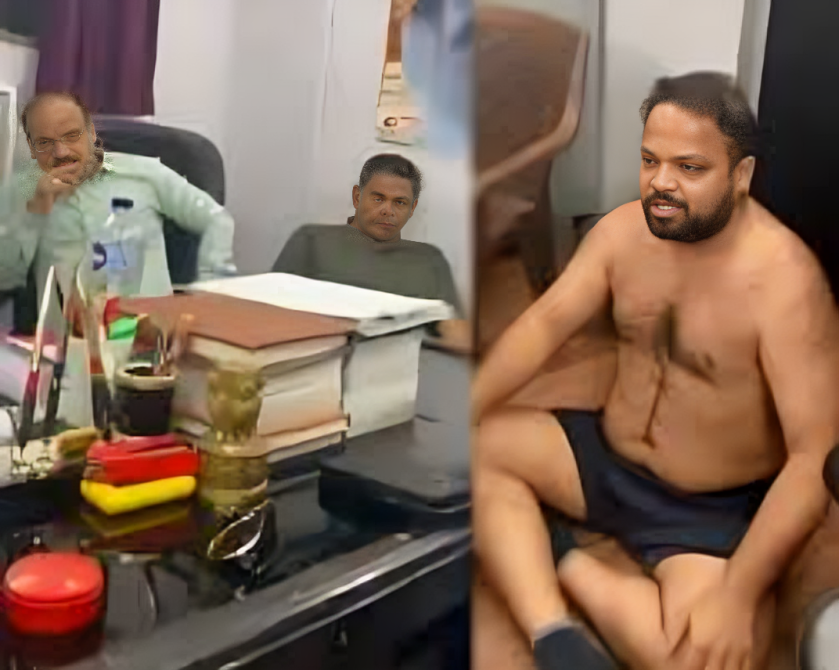 Read more about the article “व्यवसायी ने गाज़ियाबाद जीएसटी कार्यालय में अर्ध-नग्न प्रदर्शन किया, रिश्वतखोरी और उत्पीड़न का आरोप लगाया”